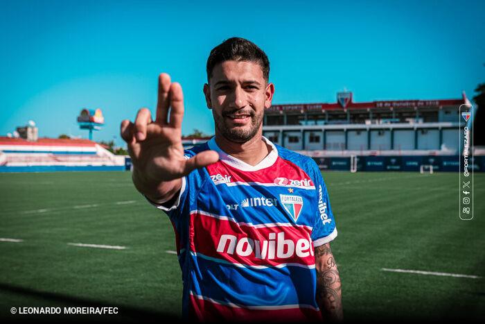 Eros Mancuso, lateral-direito do Fortaleza, quer seguir no clube