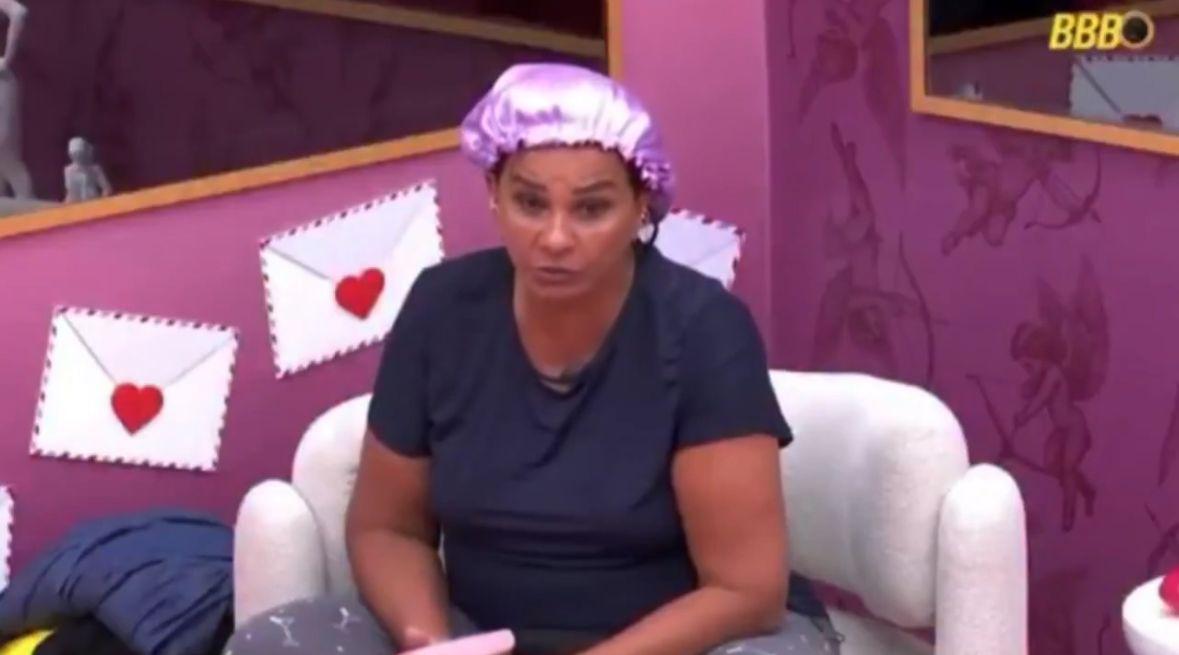 Solange Couto no quarto do BBB