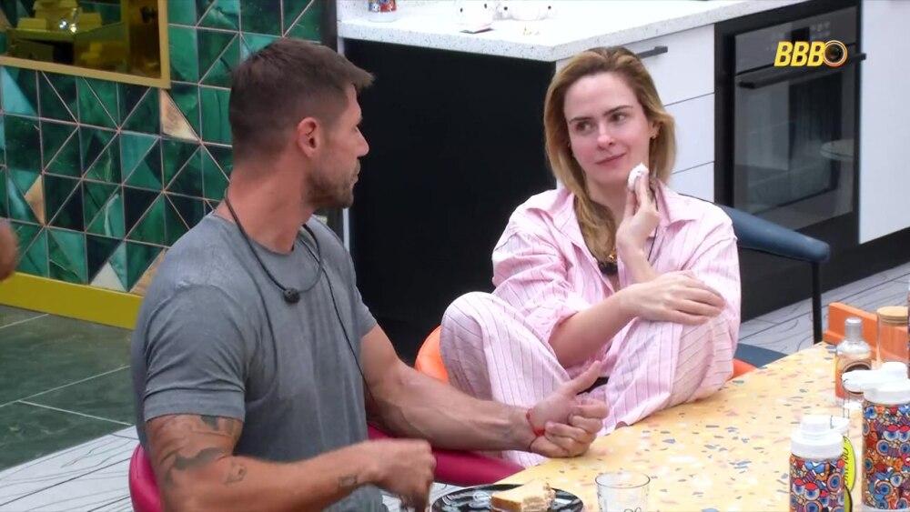 Imagem de Ana Paula Renault e Jonas Sulzbach no BBB 26.