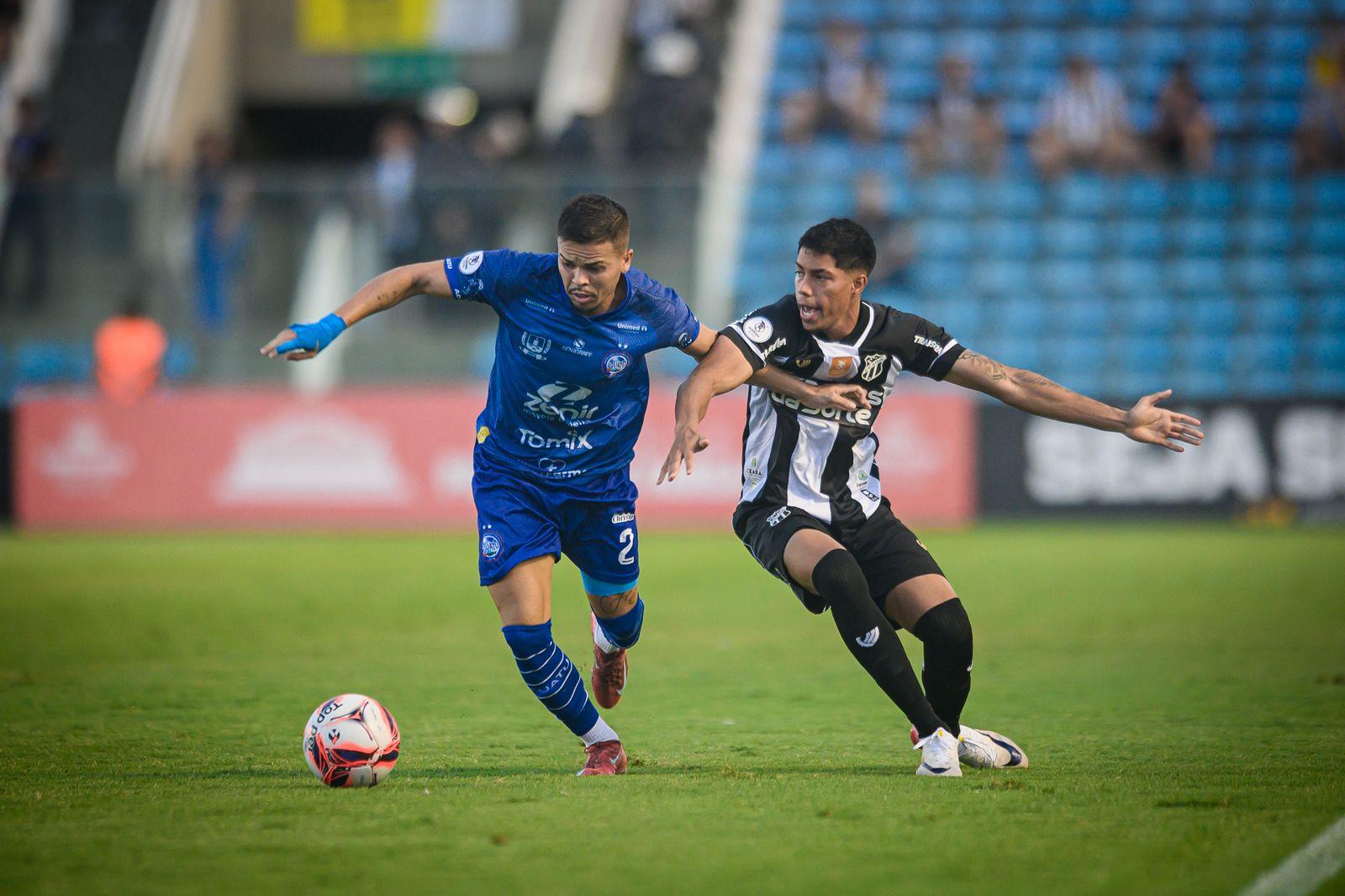 Foto de Giulio durante Ceará x Iguatu no Campeonato Cearense 2026