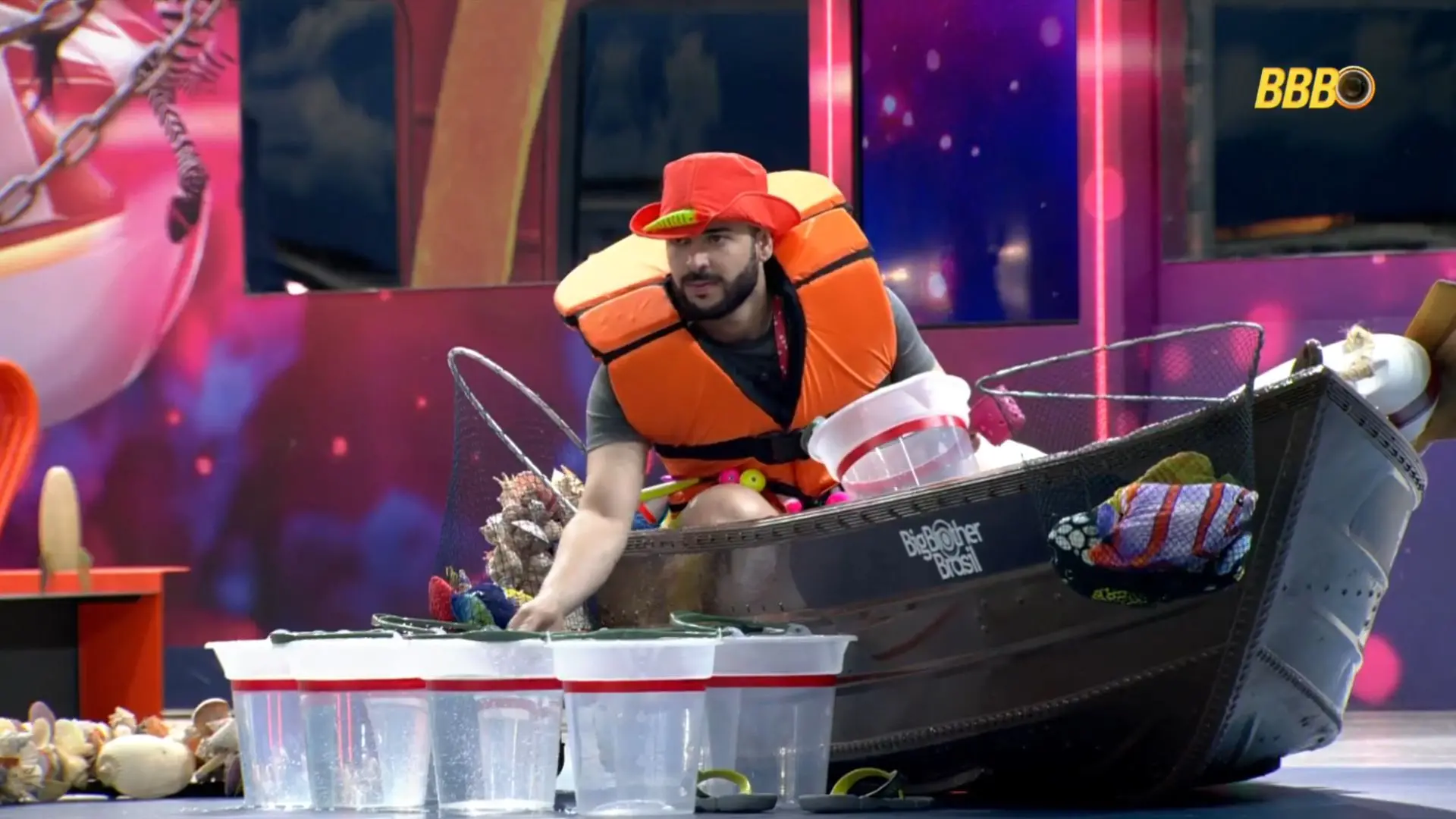 Marcelo no Castigo do Monstro do BBB 26.