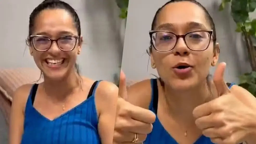 montagem de fotos da participante Rafaella, que disputou a Casa de Vidro e o Quarto Branco do BBB 26.