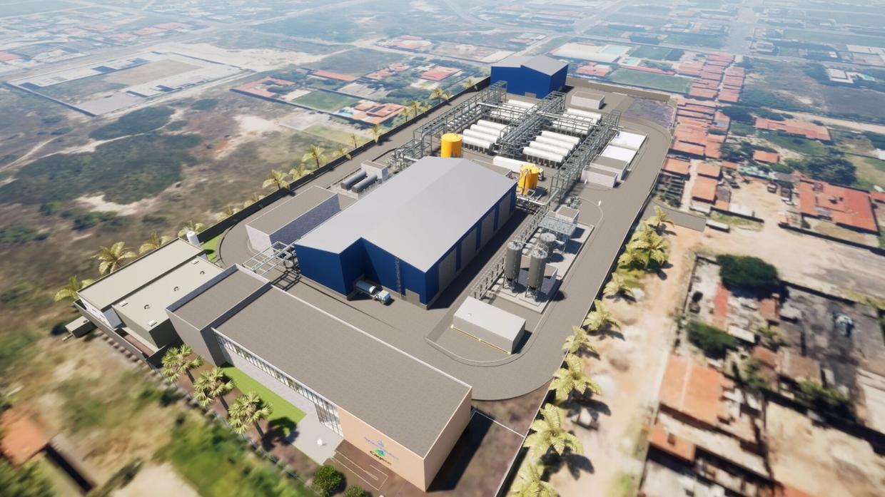 Renderização da obra da Dessal concluída.