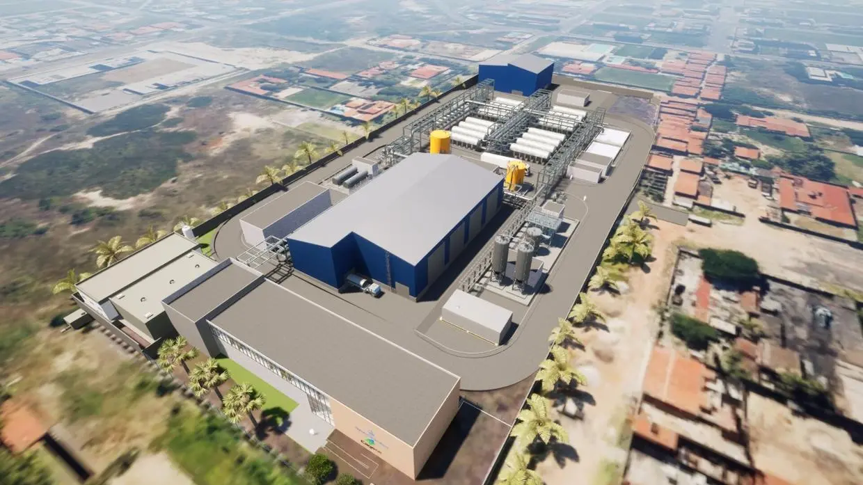 Renderização da obra da Dessal concluída.