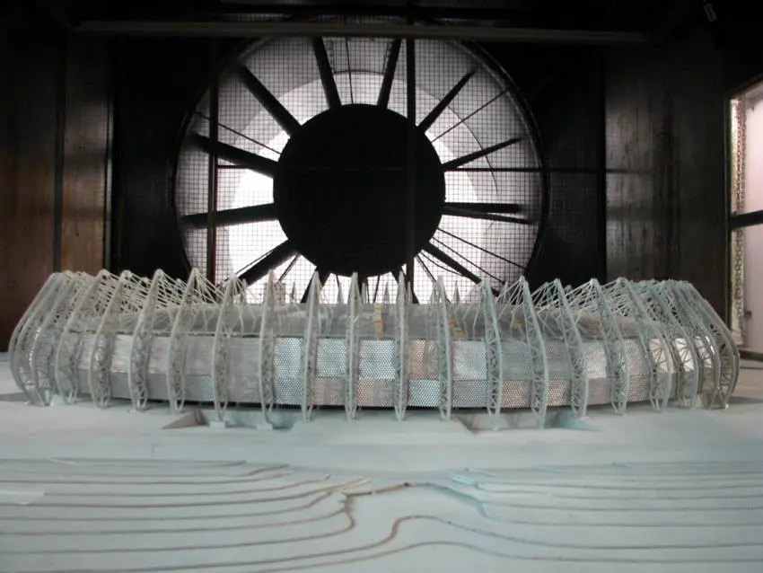 Imagem mostra maquete descrita na legenda.