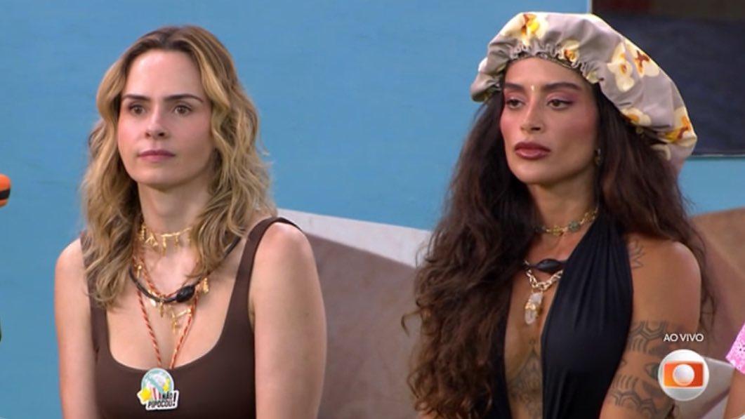 Aline Campos e Ana Paula lado a lado.