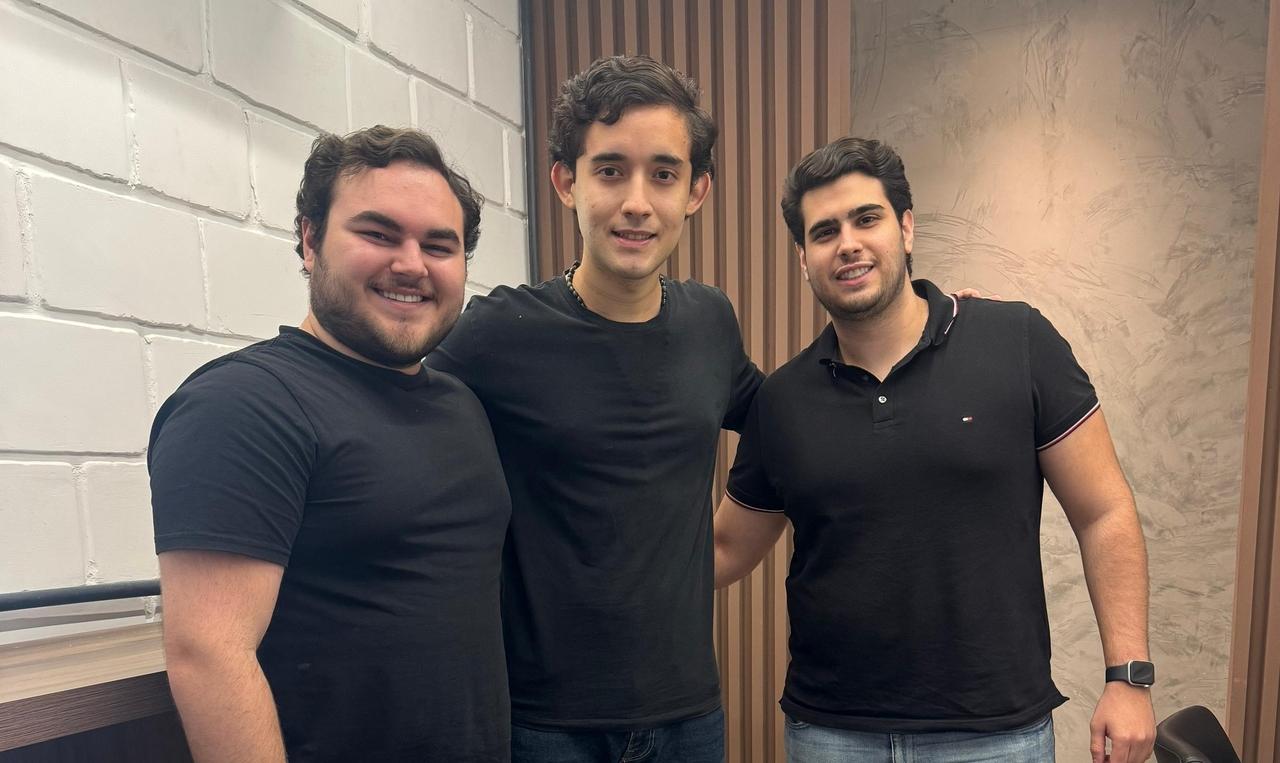 João Lavor, Joaquim Neto e Carlos Barros