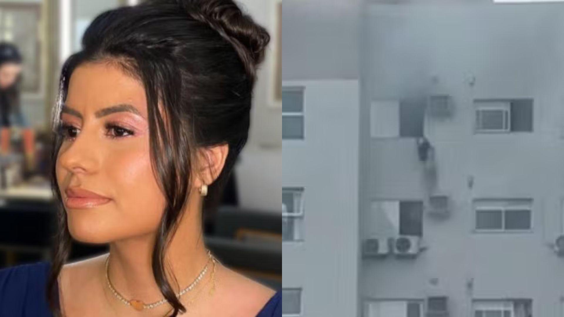 Foto da advogada que salvou família de incêndio no Paraná. Imagem usada para matéria informando que mulher recebeu alta hospitalar após 3 meses de coma.