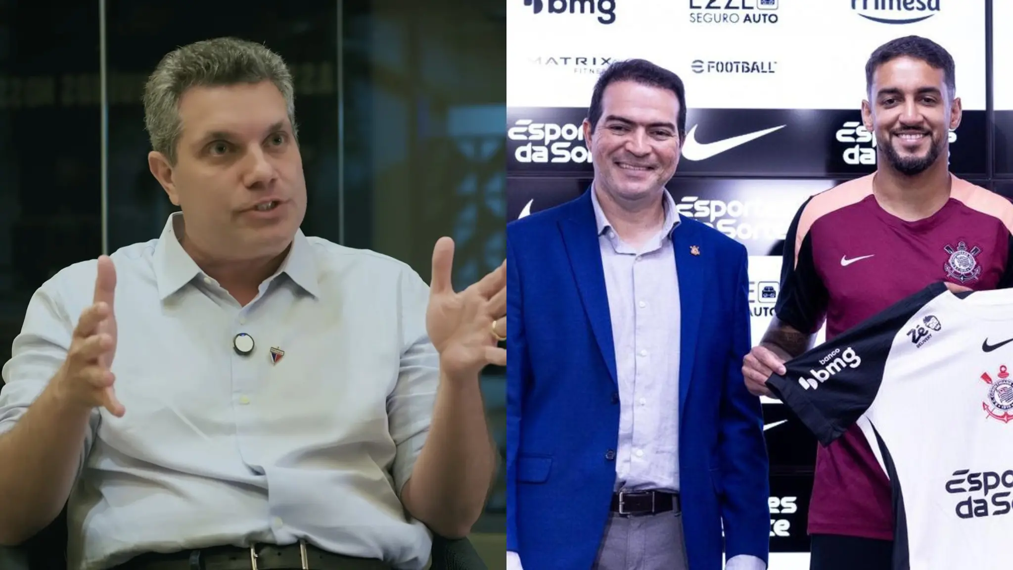 Dirigente do Fortaleza teve ‘discussão calorosa’ com Marcelo Paz para fechar negócio com Corinthians