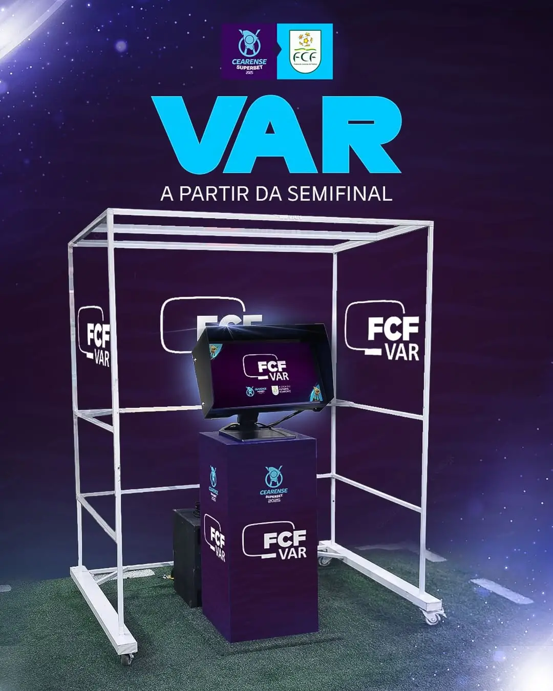 Imagem do VAR adotado pela FCF