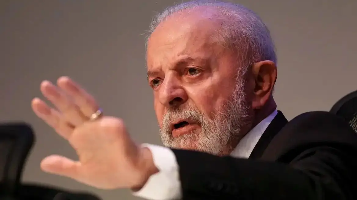 foto do presidente Lula.