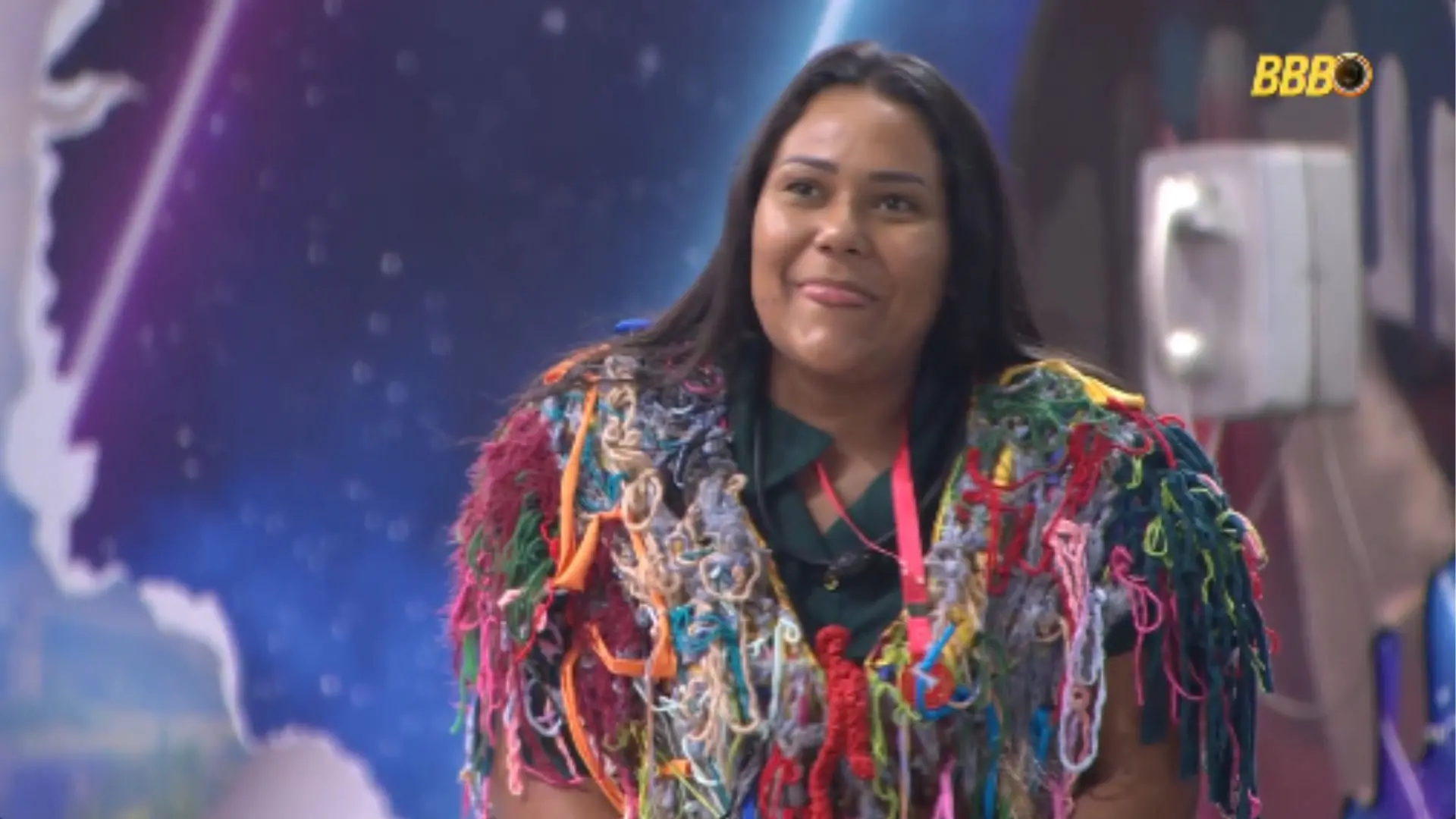 Chaiany durante monstro do BBB 26.