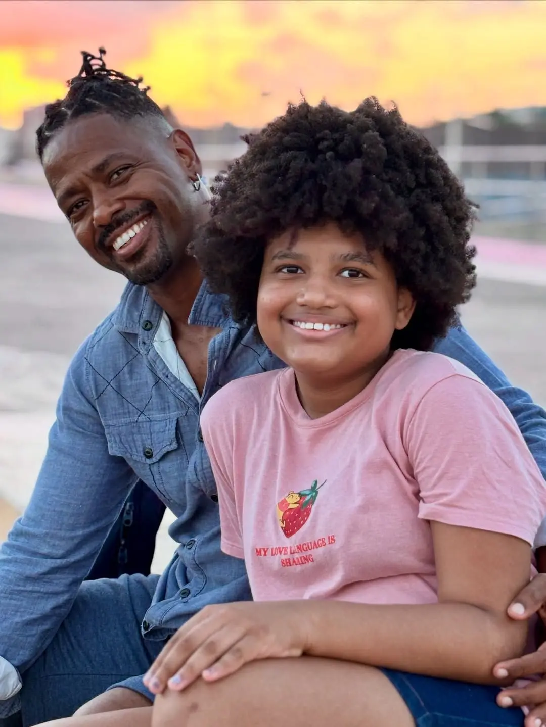 Leandro, do BBB 26, com a filha Lilica Rocha.