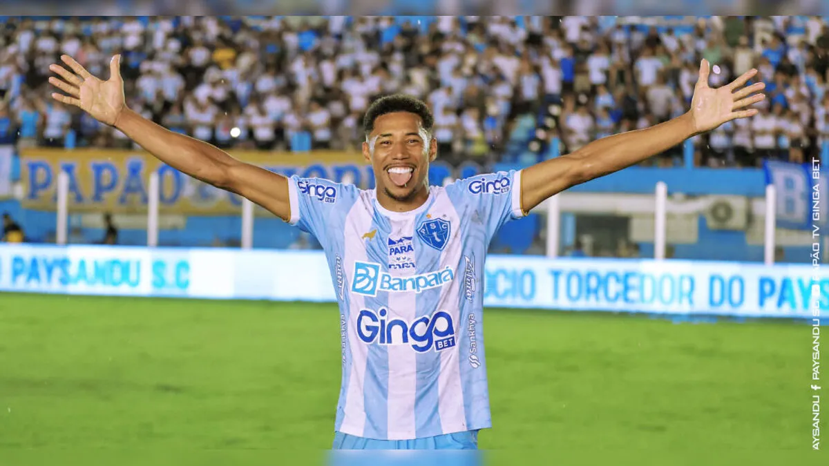 Maurício Garcez defendeu o Paysandu na temporada 2025