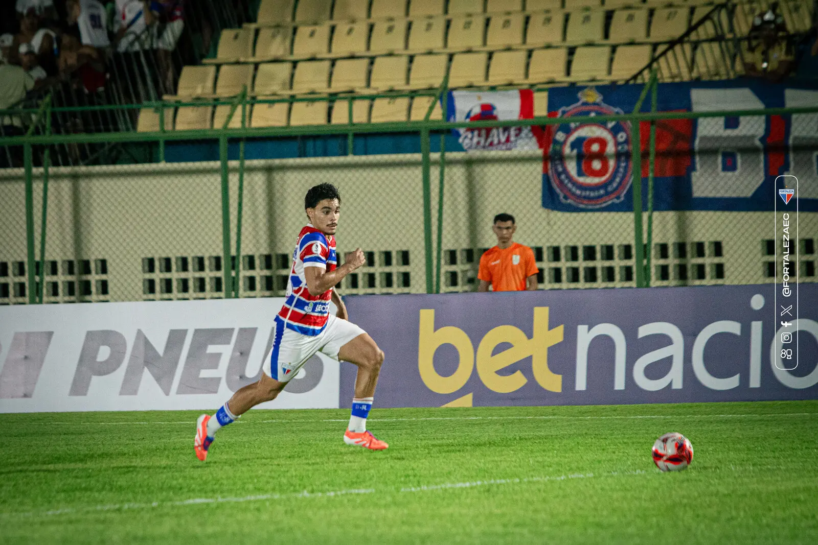 Kauan em ação pelo Fortaleza