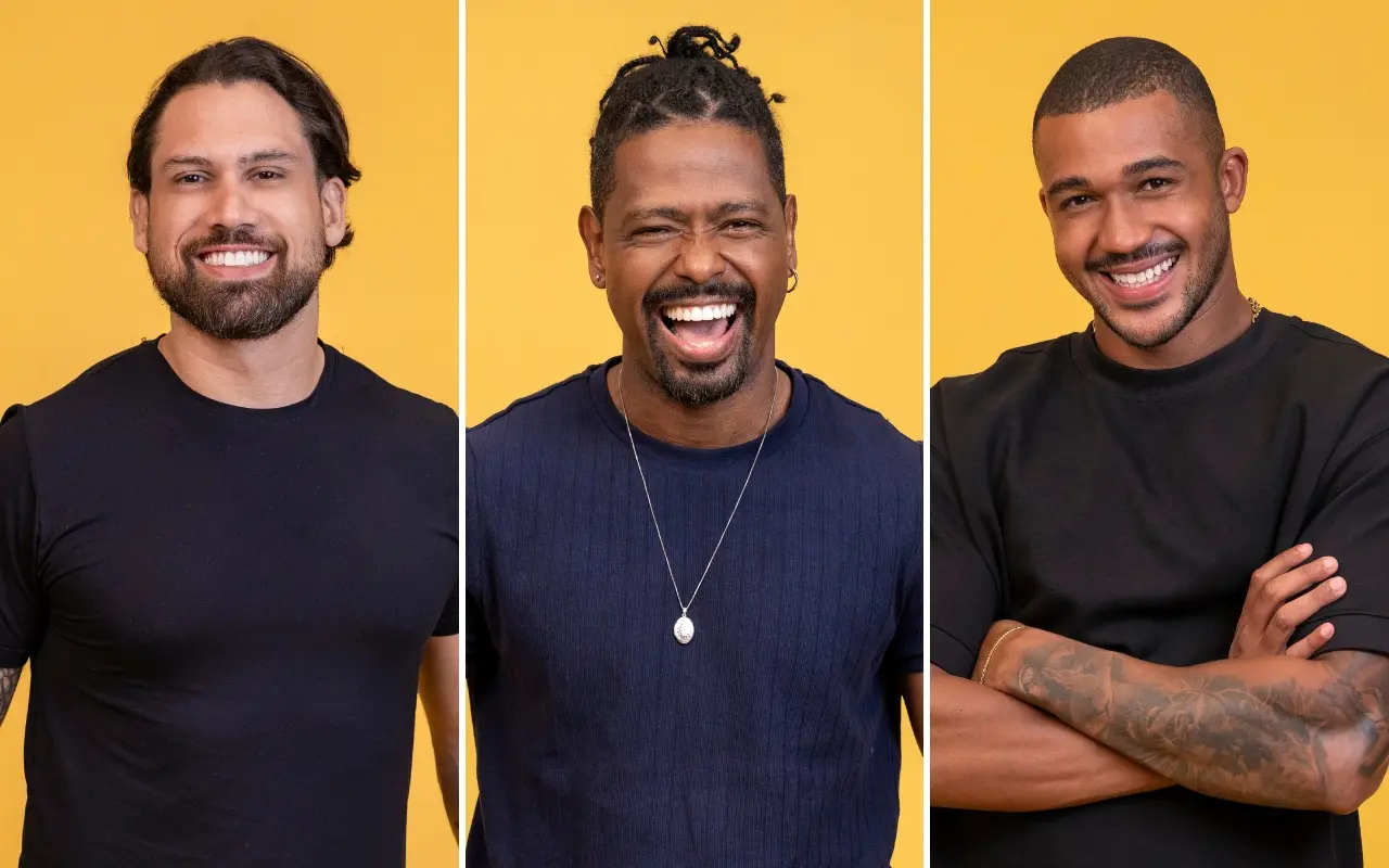 Imagem de participantes no paredão do BBB 26.