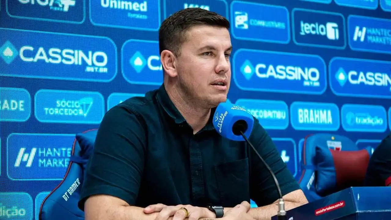 Marcelo Boeck em ação pelo Fortaleza