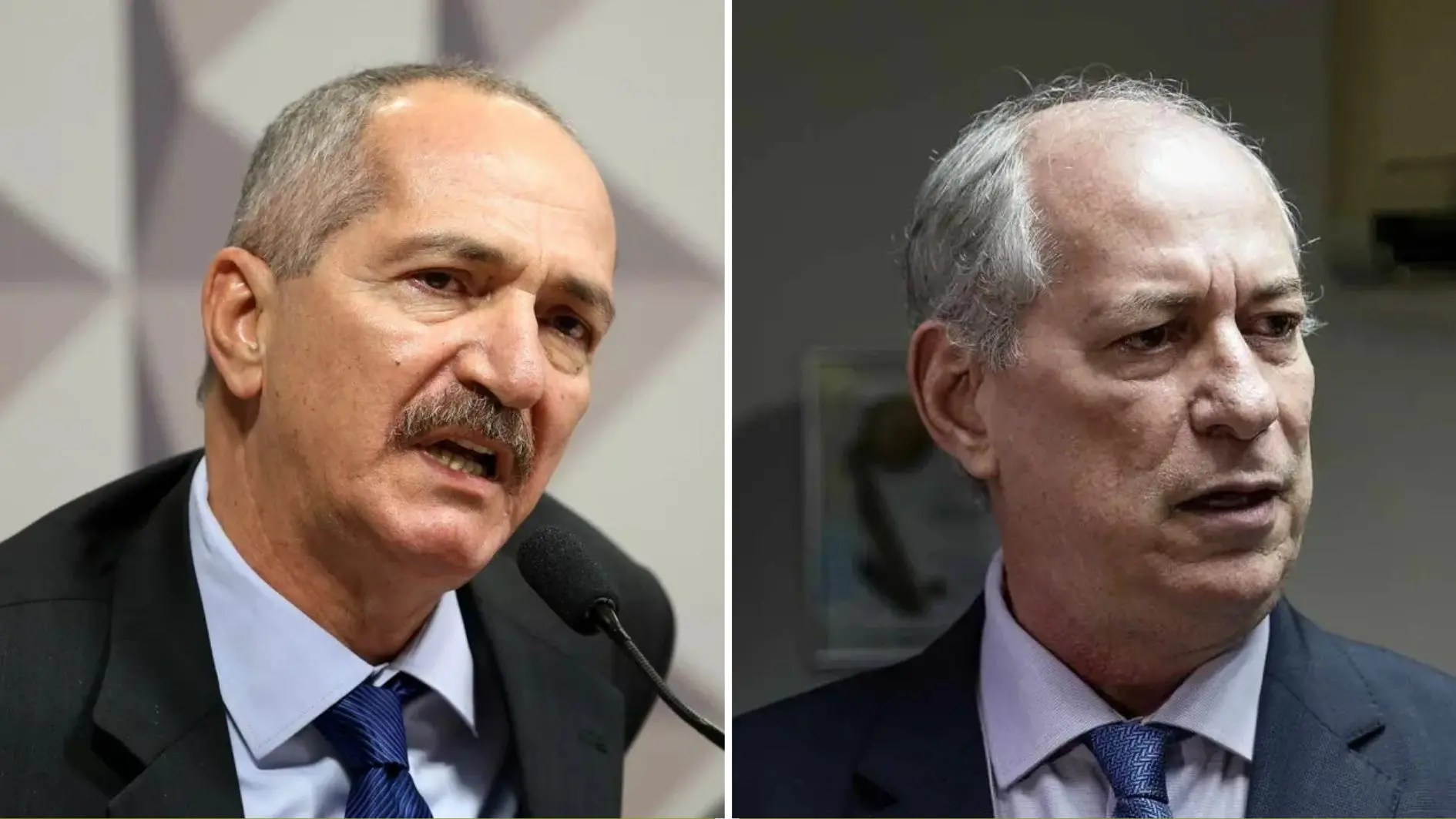 Aldo Rebelo e Ciro Gomes