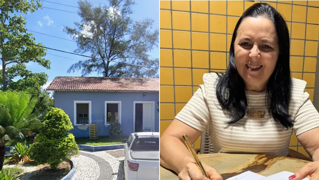 Fotos mostram da Prefeitura de Caridade e da prefeita Simone Tavares.