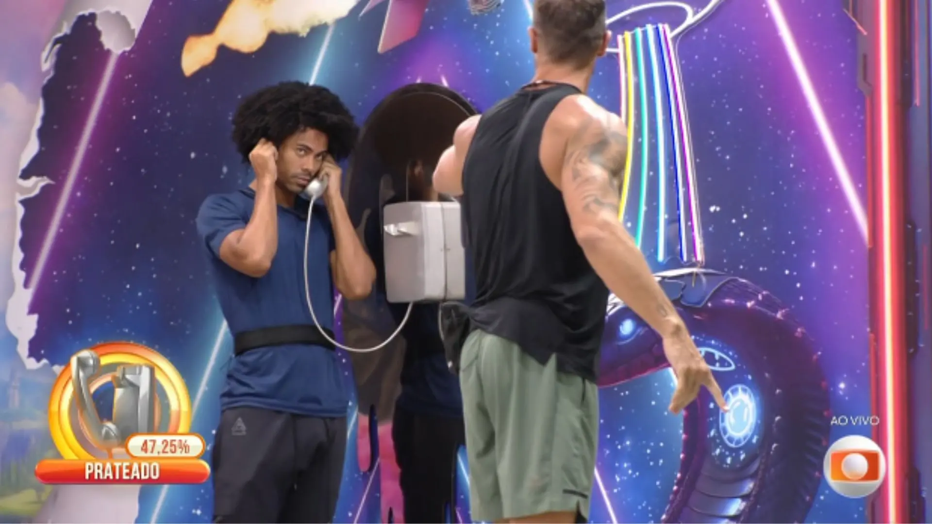 Breno atende o Big Fone do BBB 26.