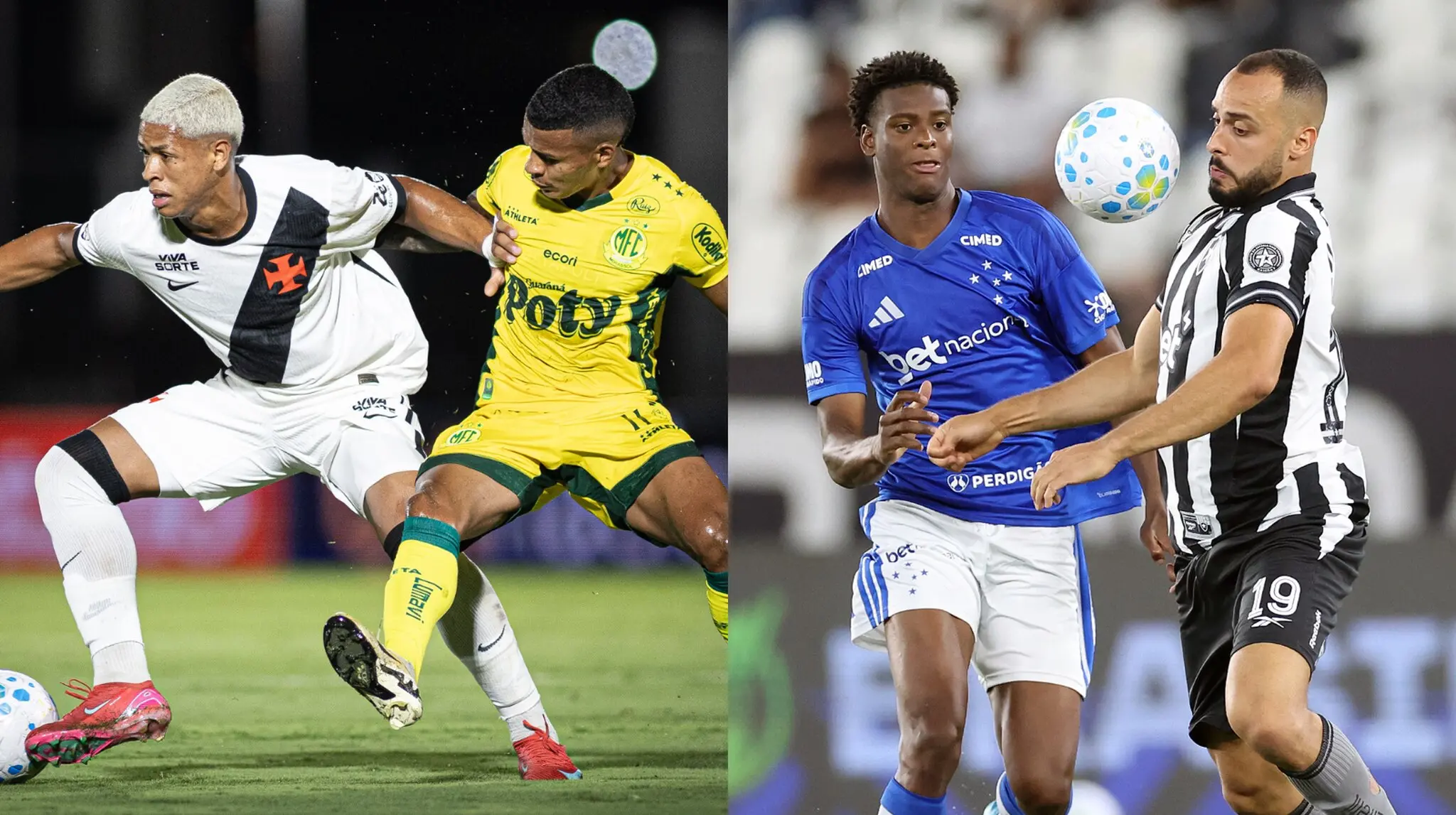Vasco perde após bronca de Diniz e Botafogo goleia Cruzeiro de Tite