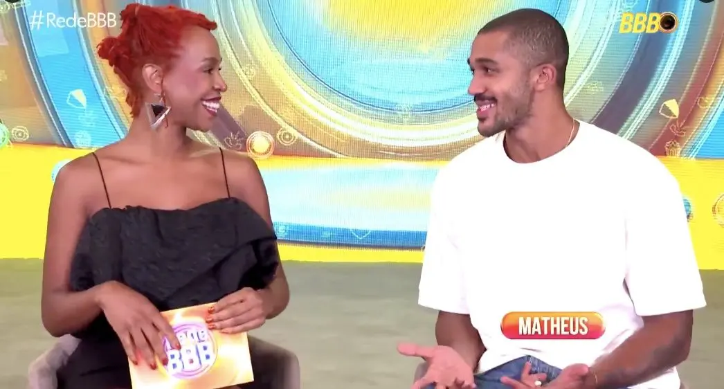 Karol Conká aconselhou Matheus após a eliminação do brother do BBB 26. 