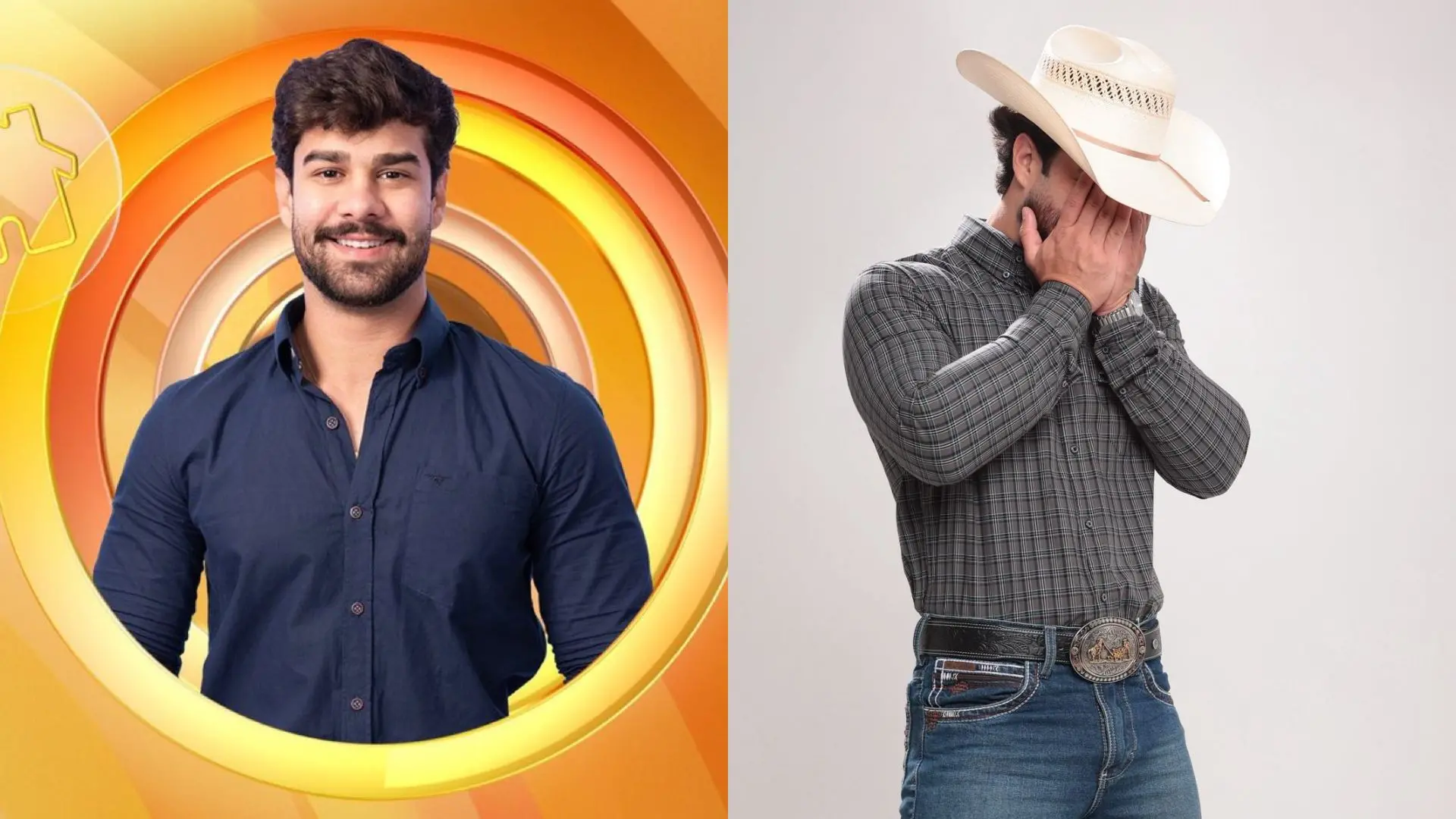 Colagem com fotos do participante Paulo Augusto.