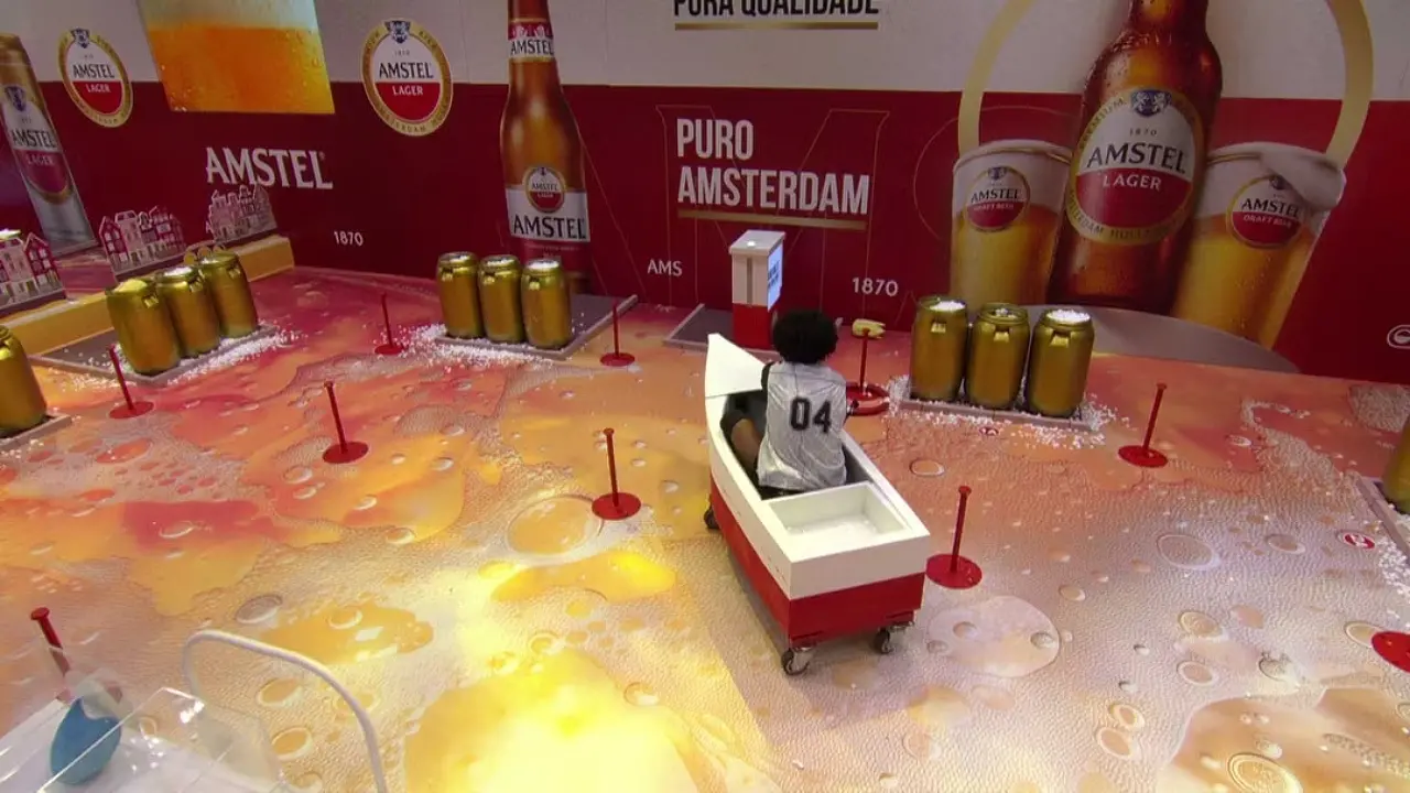 Breno foi o primeiro a ser classificado para o duelo final da Prova do Anjo.