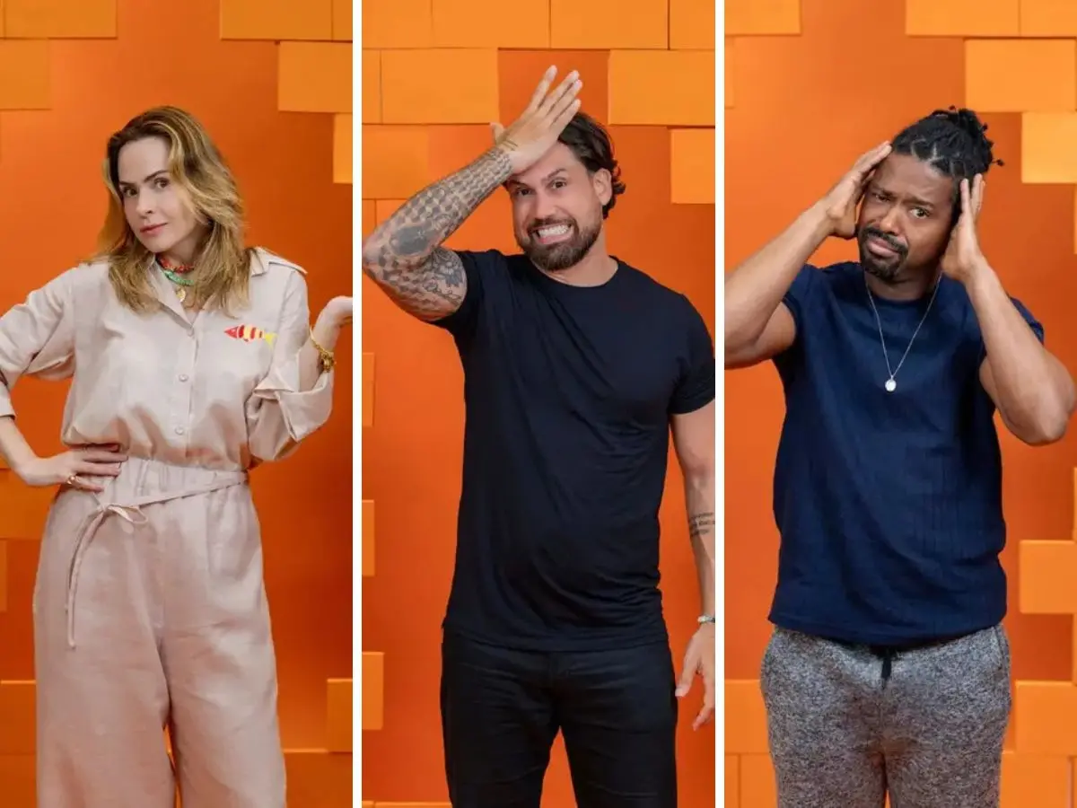 Imagem da notícia Enquete BBB 26: Ana Paula, Brigido ou Leandro? Quem deve sair do reality?