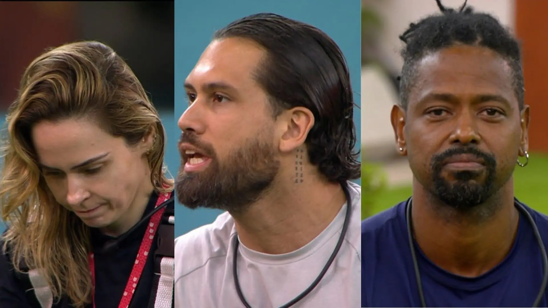 Colagem com os participantes do BBB 26.