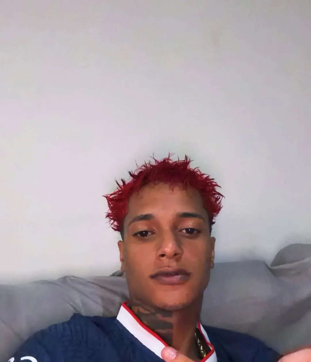 Imagem de Oruam, que violou a tornozeleira eletrônica.