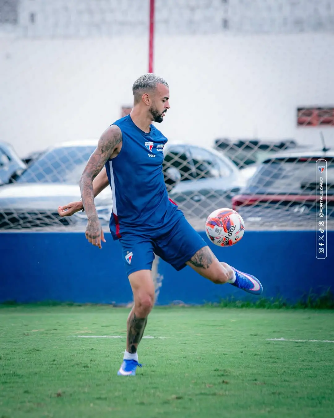 Pierre volta a treinar no Fortaleza e deve ser relacionado para o Clássico-Rei