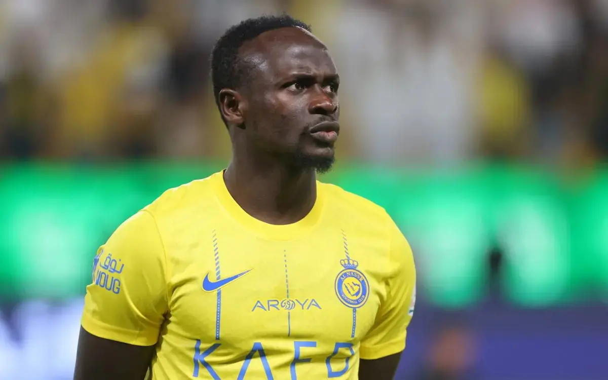 Mané em ação pelo Al Nassr