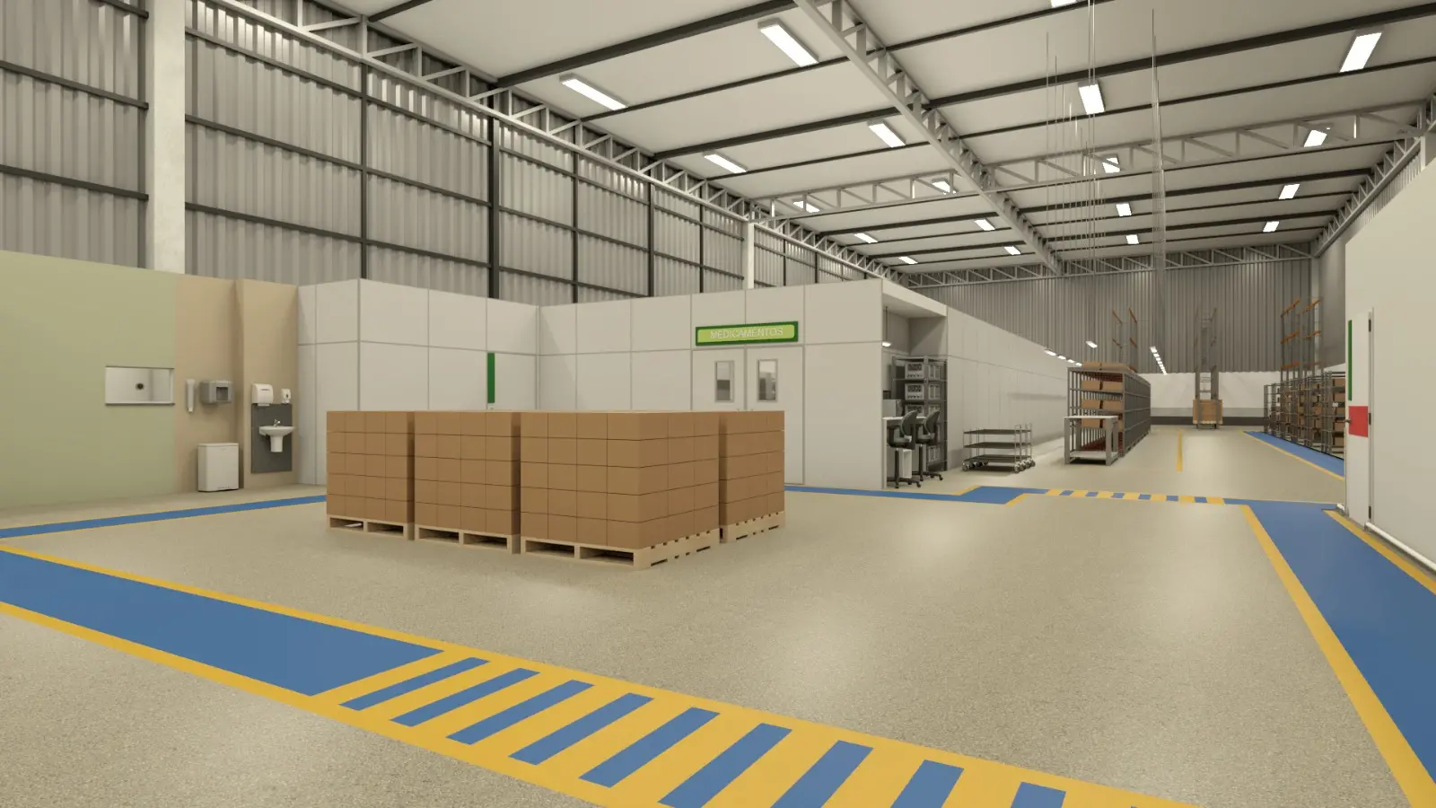 Projeto do Centro de Distribuição da Unimed Fortaleza, em Itaitinga (CE)