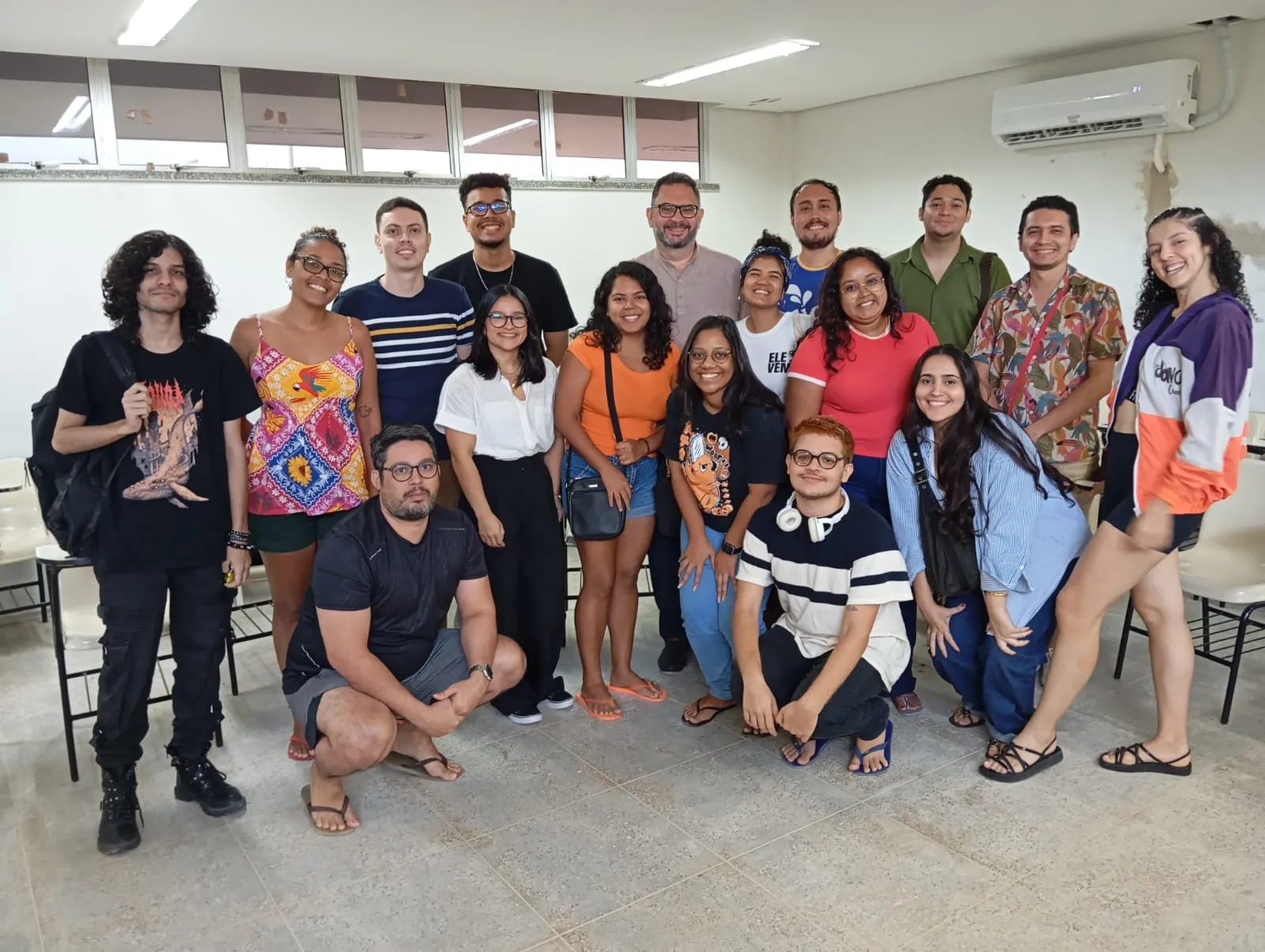 Turma do semestre 2025.1 da disciplina fez trabalhos voltados para o coletivo.