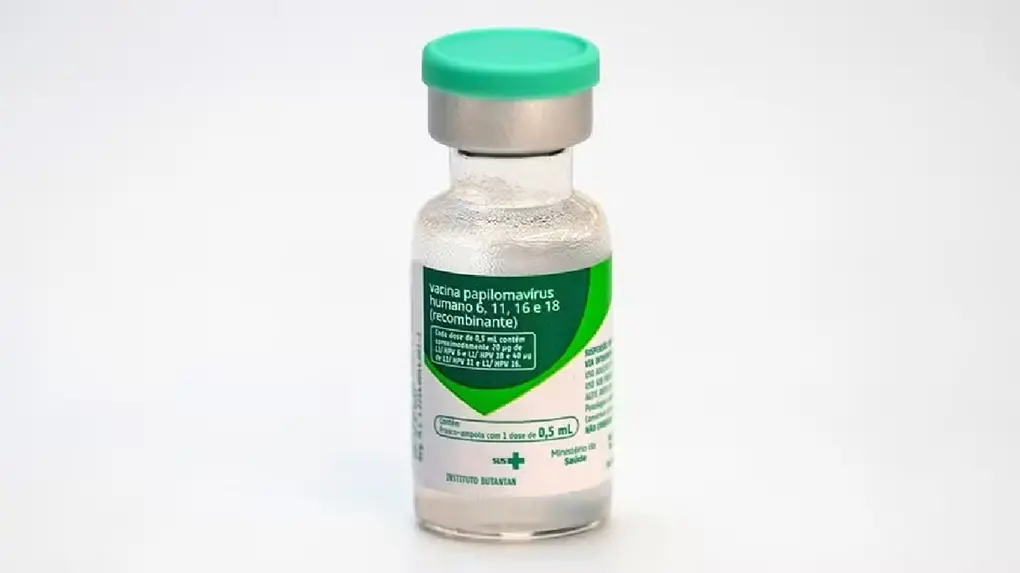 Dose vacina contra HPV.