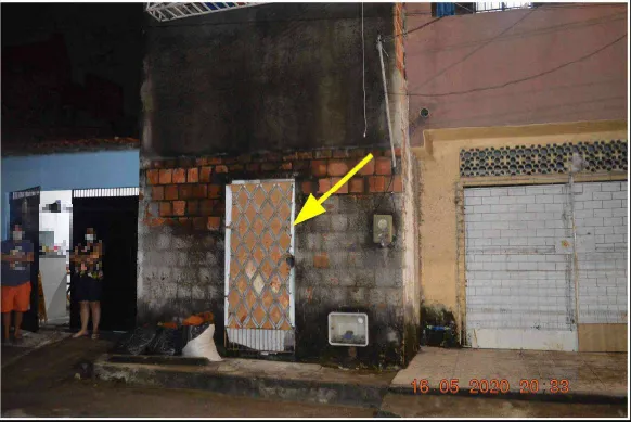 O crime aconteceu dentro da casa da vítima.