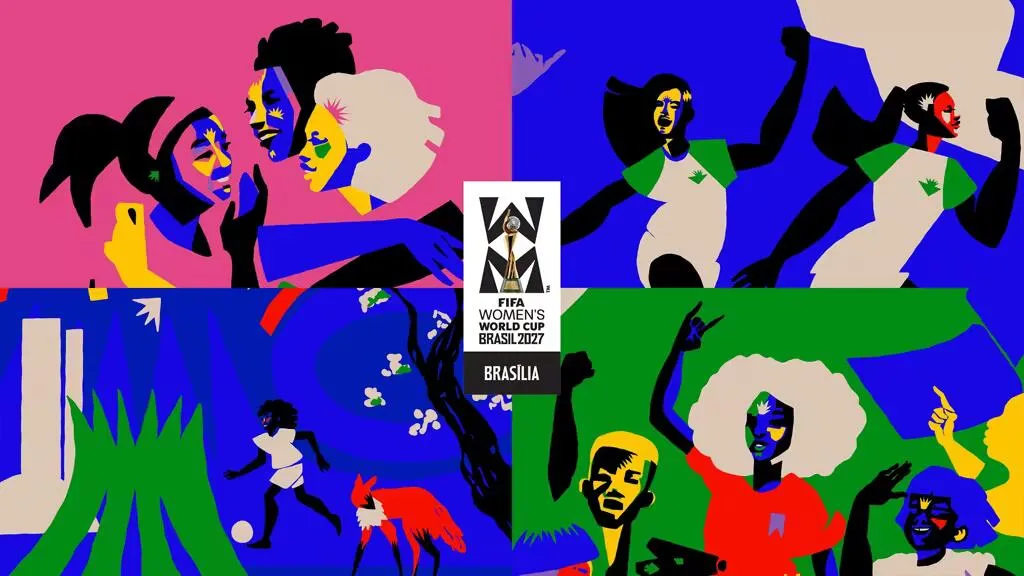 A artista Izzy Credo fez as artes que representam Brasília.