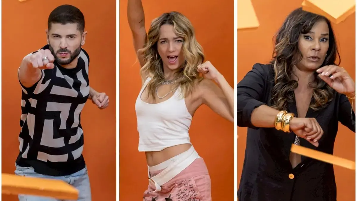 Marcelo, Samira e Solange Couto estão no paredão da semana.