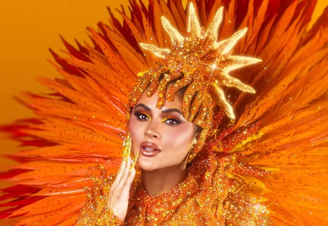 Mileide estreou como rainha de bateria no Carnaval carioca.
