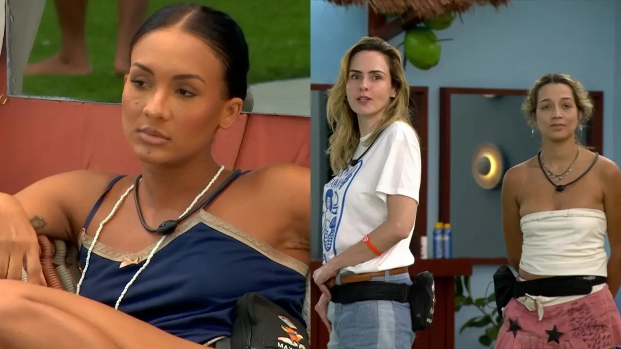 Ana Paula Renault e Maxiane tiveram rápida discussão após saída de Marcelo do BBB 26.