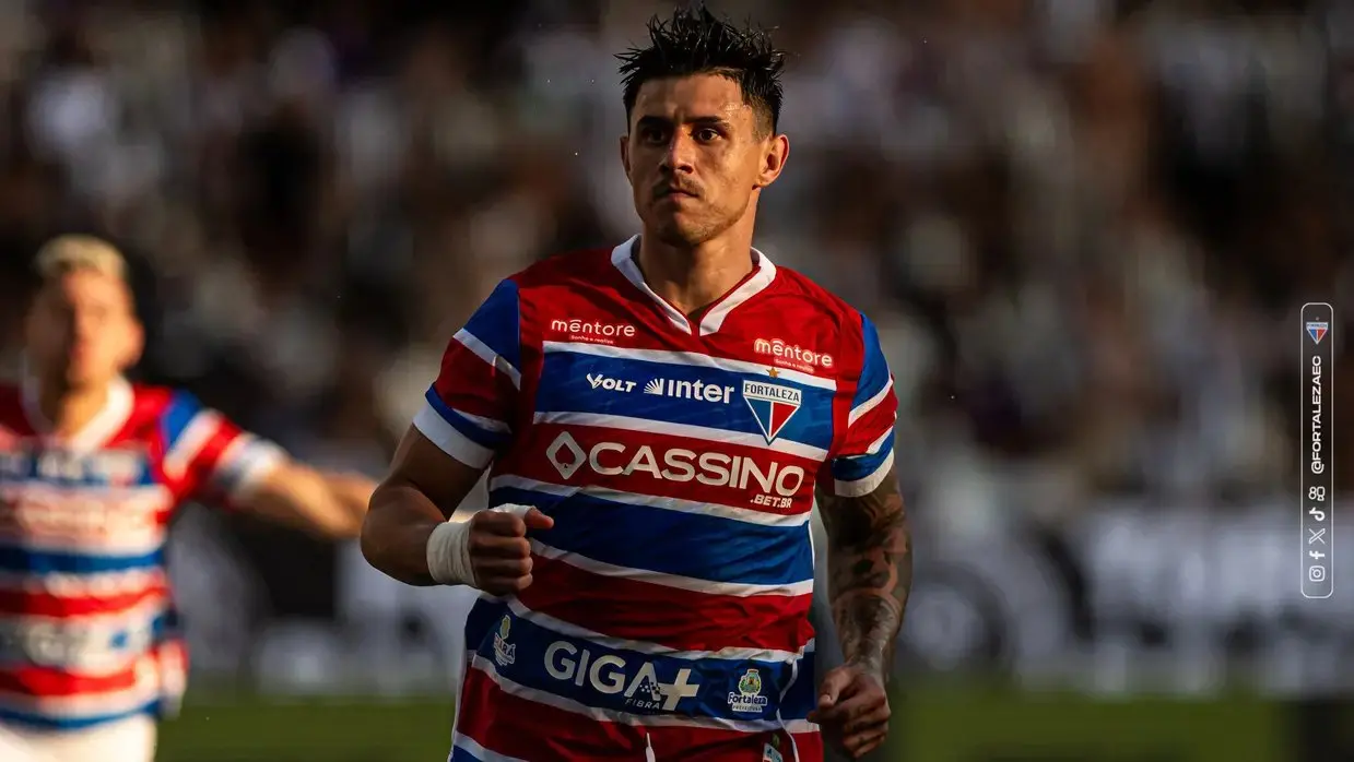 Adam Bareiro, atacante do Fortaleza