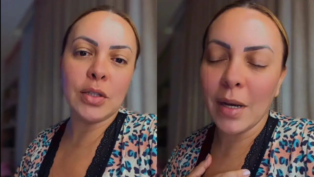 Cantora Laninha Show falou emocionada sobre o que passou nos últimos dias em rede social.