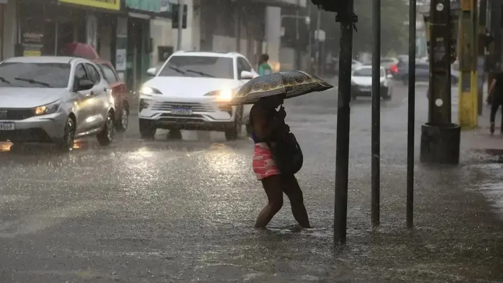 Chuva em Fortaleza.