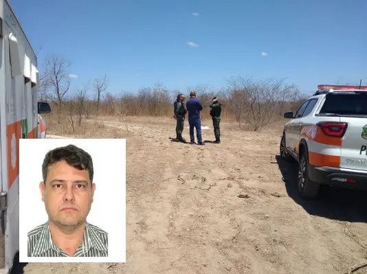 feminicidio supeito foto 3x4 viaturas policiais