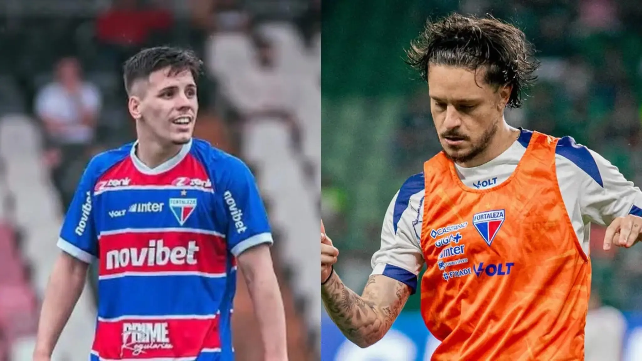 Lucca Prior e Lucas Crispim, respectivamente