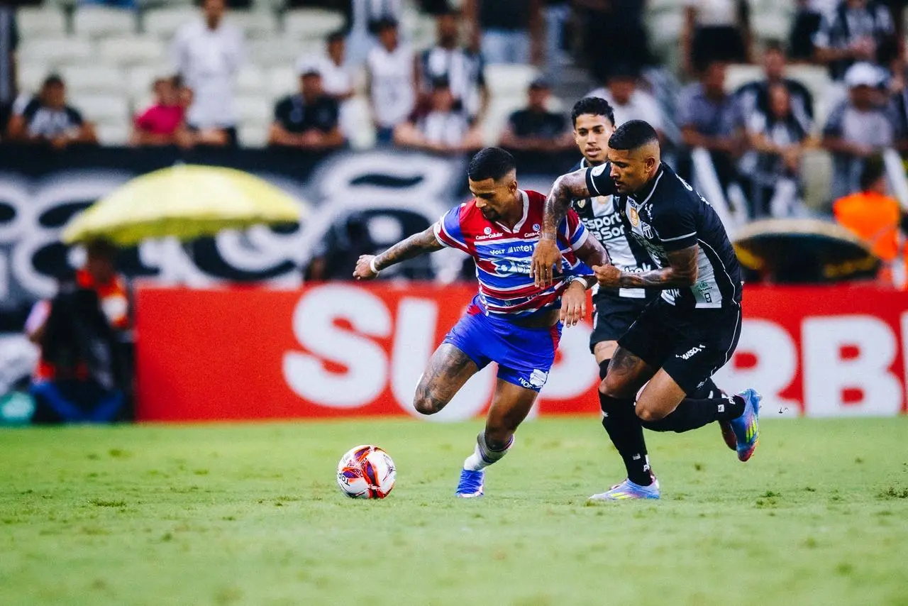 Fortaleza e Ceará empataram em 1 a 1 no Clássico-Rei