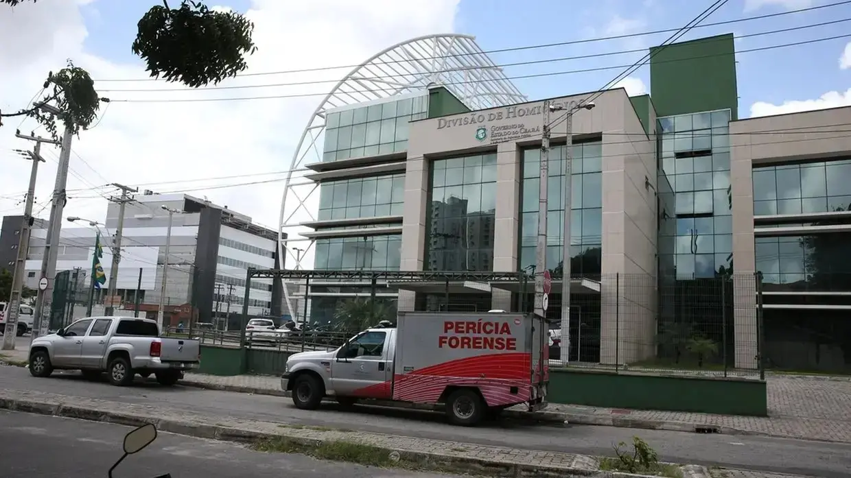 dhpp fachada viatura pericia forense, predio, carro.