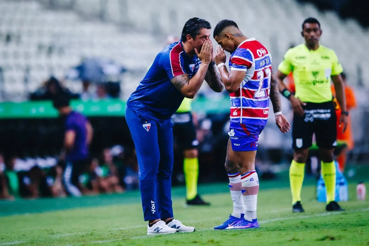 Carpini durante o Clássico-Rei do último domingo