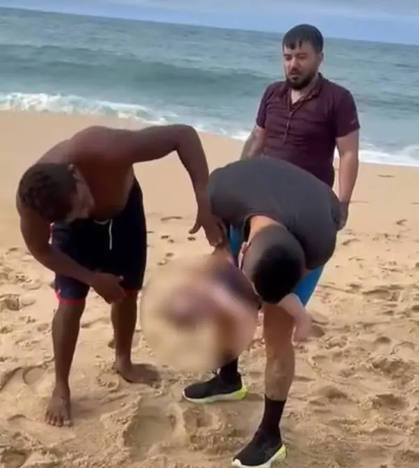 Imagem da notícia Bebê de 11 meses é salvo após afogamento na Praia de Iracema, em Fortaleza